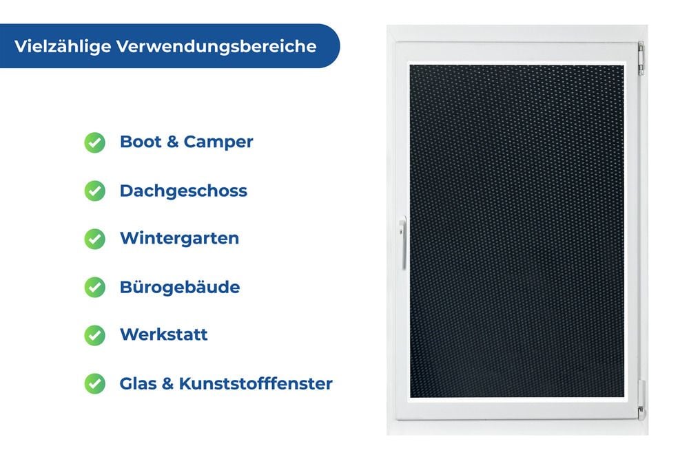 Sonnenschutzfolie perforiert, 56 x 200 cm