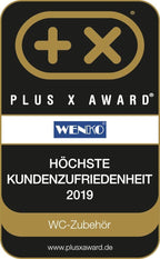 Stand WC-Garnitur Mod. Debar Edelstahl, aus rostfreiem Edelstahl