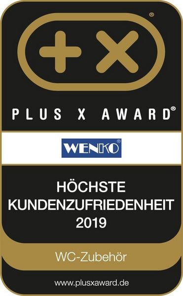Stand WC-Garnitur Mod. Parus Edelstahl glänzend, 2in1 Kombination aus glänzendem Edelstahl