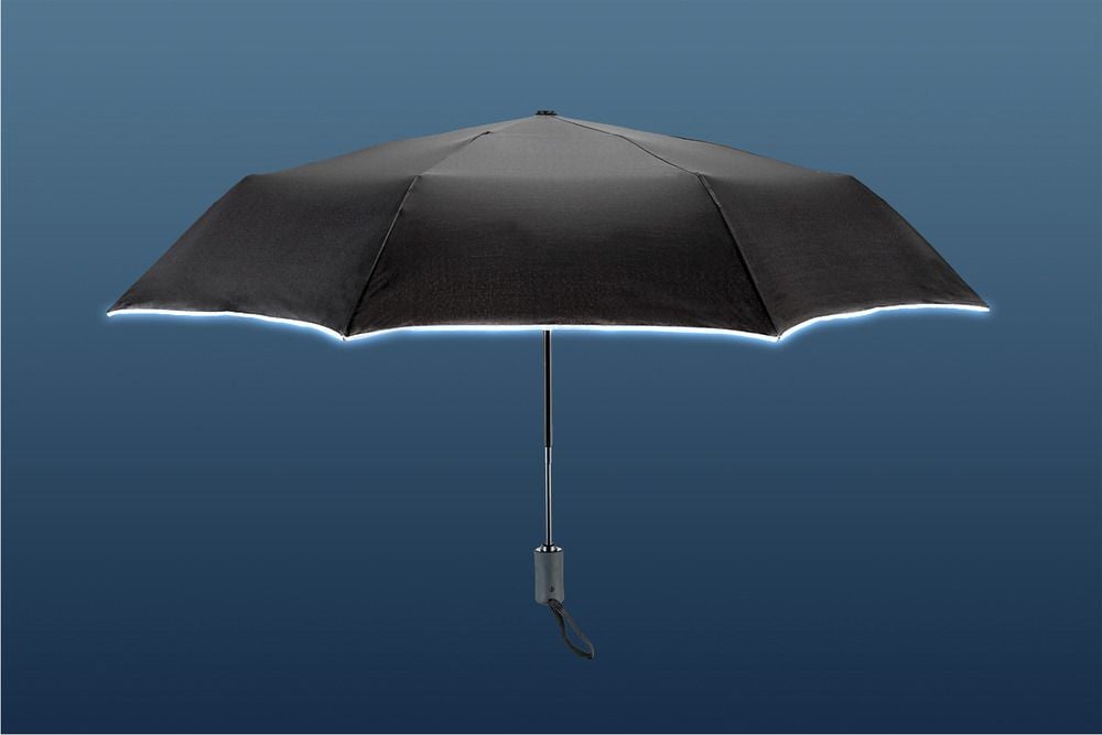 Sturm-Regenschirm Mod. Reflekta, sturmfester Schirm mit extra stabiler Stange