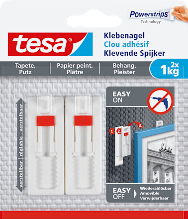 Klebenagel verstellbar, 2 St