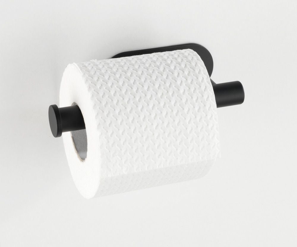 Turbo-Loc® Toilettenpapierhalter Mod. Orea Black Matt, Befestigen ohne bohren