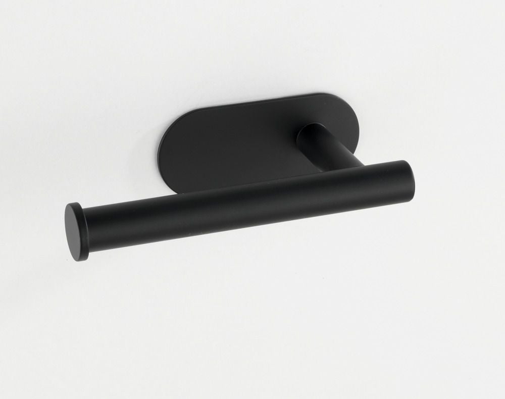 Turbo-Loc® Toilettenpapierhalter Mod. Orea Black Matt, Befestigen ohne bohren