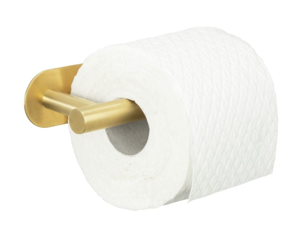 Turbo-Loc® Toilettenpapierhalter Mod. Orea Gold Matt, Befestigen ohne bohren