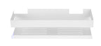 Turbo-Loc® Wandablage Mod. Genova White matt, Befestigen ohne Bohren mit Spezial-Klebepad