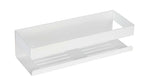 Turbo-Loc® Wandablage Mod. Genova White matt, Befestigen ohne Bohren mit Spezial-Klebepad