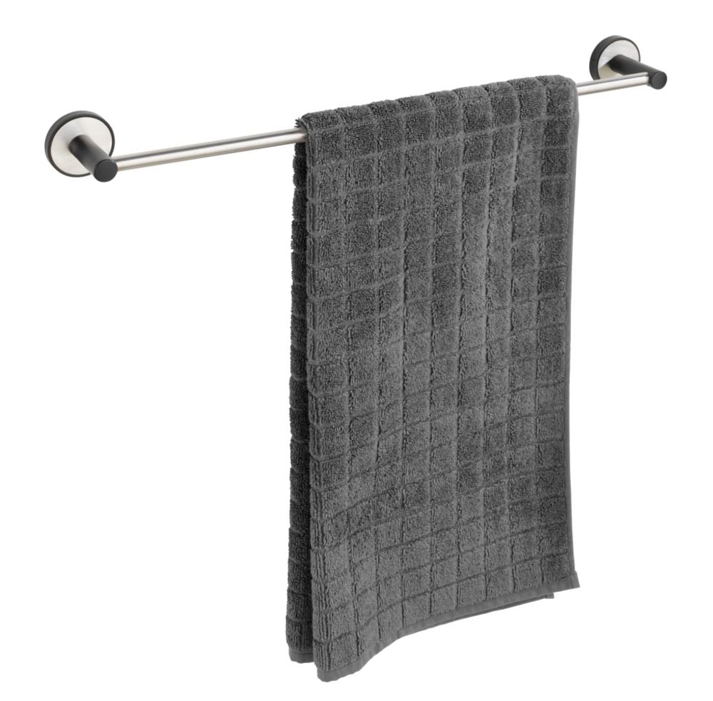 UV-Loc® Badetuchstange Uno Mod. Udine 60 cm, Befestigen ohne Bohren mit innovativem Klebesystem