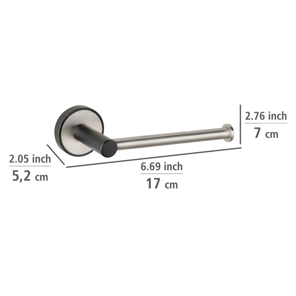 UV-Loc® Toilettenpapierhalter Mod. Udine, Befestigen ohne Bohren mit innovativem Klebesystem