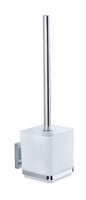 Vacuum-Loc® WC-Garnitur Mod. Quadro Edelstahl, Befestigen ohne bohren
