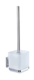 Vacuum-Loc® WC-Garnitur Mod. Quadro Edelstahl, Befestigen ohne bohren