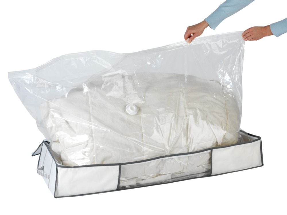 Vakuum Soft Unterbett-Box, bis zu 75 % Platzersparnis