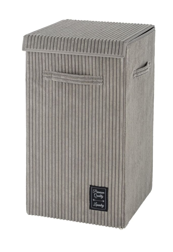 Wäschesammler Mod. Cora Grau, Wäschekorb, 63 l