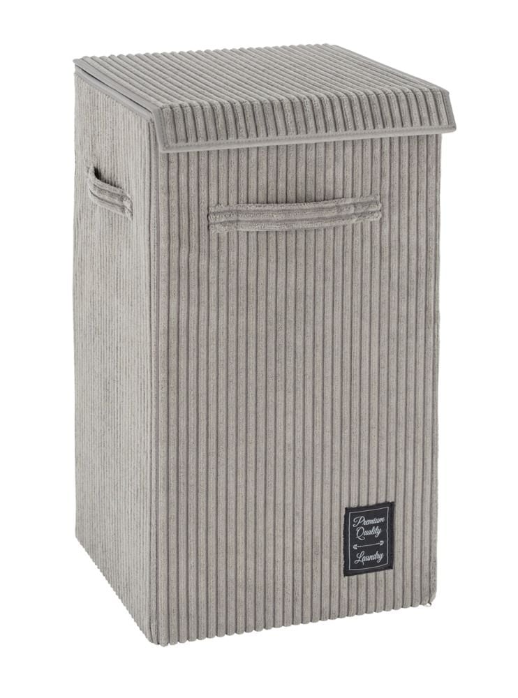 Wäschesammler Mod. Cora Grau, Wäschekorb, 63 l