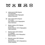 Wäschesammler Mod. Cordoba Grau, Fassungsvermögen: 68 Liter