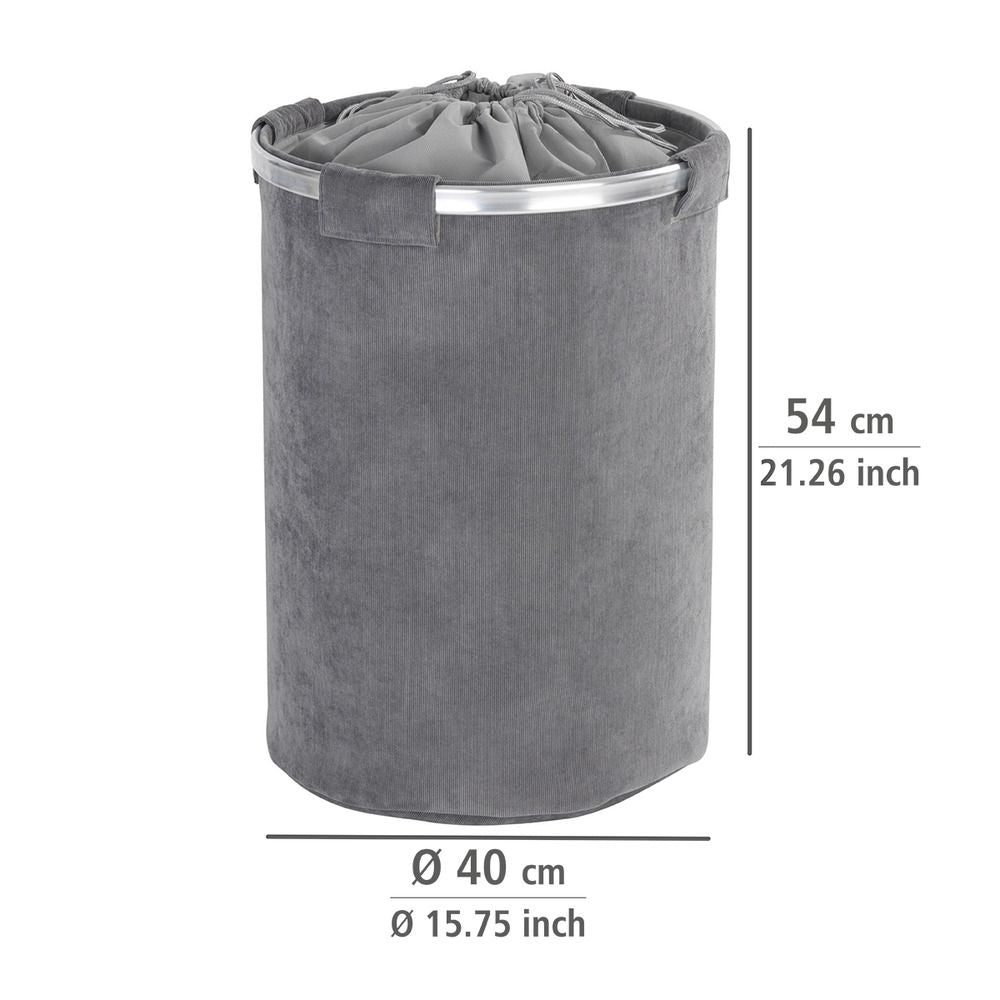 Wäschesammler Mod. Cordoba Grau, Fassungsvermögen: 68 Liter