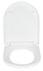 WC-Sitz Exclusive Nr. 3 Weiß Matt, aus antibakteriellem Duroplast
