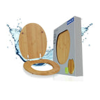 WC Sitz Mod. Bambus, Toilettensitz aus Bambus