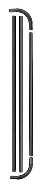 Winkelstange Universal Schwarz, 20 mm