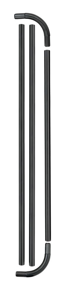 Winkelstange Universal Schwarz, 20 mm